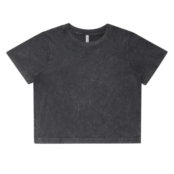 WOS STONE WASH HEAVY CROP Thumbnail