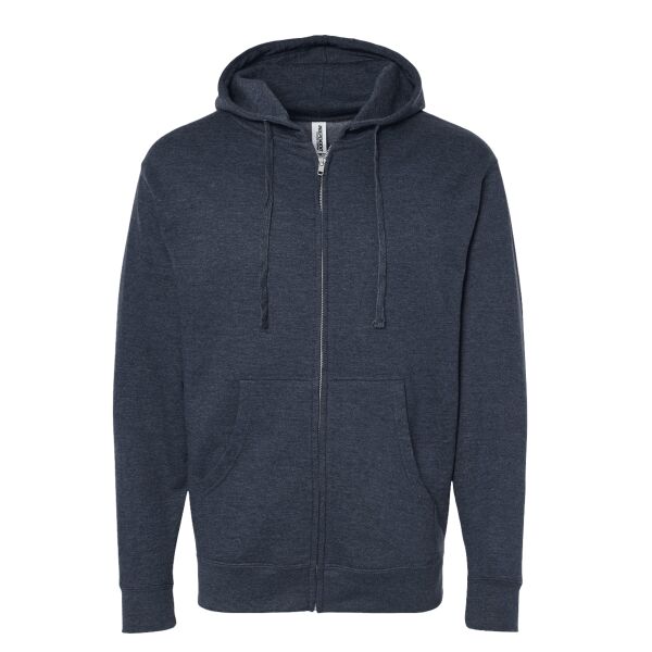 Midweight Full-Zip Hooded Sweatshirt Thumbnail