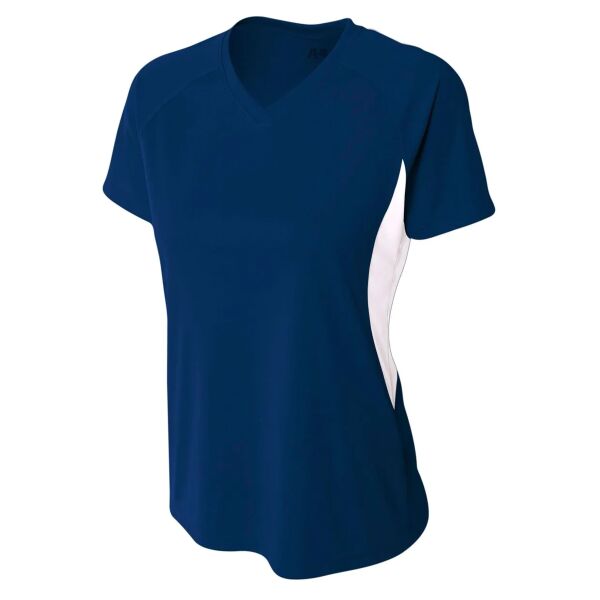 Women's Color Block Performance V-Neck Thumbnail