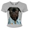 Women's Micro Rib Baby Tee Thumbnail