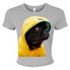 Women's Micro Rib Baby Tee Thumbnail